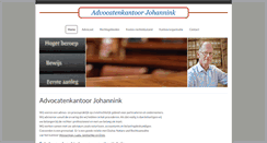 Desktop Screenshot of advo-johannink.nl